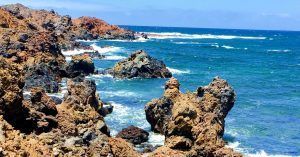 Parque Natural de la Isla de Los Lobos. Fuerteventura, Islas Canarias.