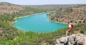 Parque Natural Lagunas de Ruidera. Laguna de la Lengua. Ciudad Real. Castilla la Mancha.