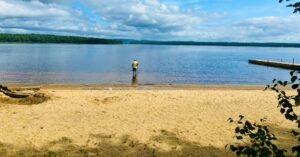Parque Regional Lac Taureau. Quebec, Canadá.