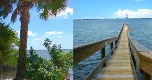 Parques de Melbourne, Florida. Estados Unidos.