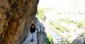 Paseo Fluvial de Albarracín un Pueblo con Encanto. Teruel, Aragón.