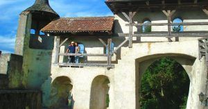 Paseo por el Castillo de Gruyères. Suiza.