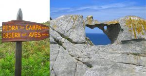 Pedrá da campá. Islas Cíes. Ponetevedra, Galicia.