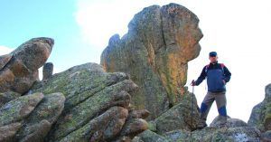 Peña de La Cara. La Pedriza. Manzanares El Real. Comunidad de Madrid.