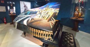 Piano de Cola Bechstein del 1896. Museo Cromática Toledo.