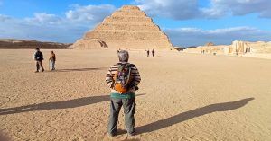 Pirámide Escalonada de Zoser. Giza, Egipto.