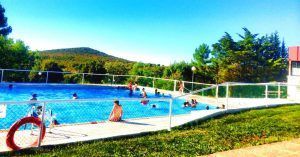 Piscina Camping Navahermosa La Milagra. Toledo, Castilla La Mancha.