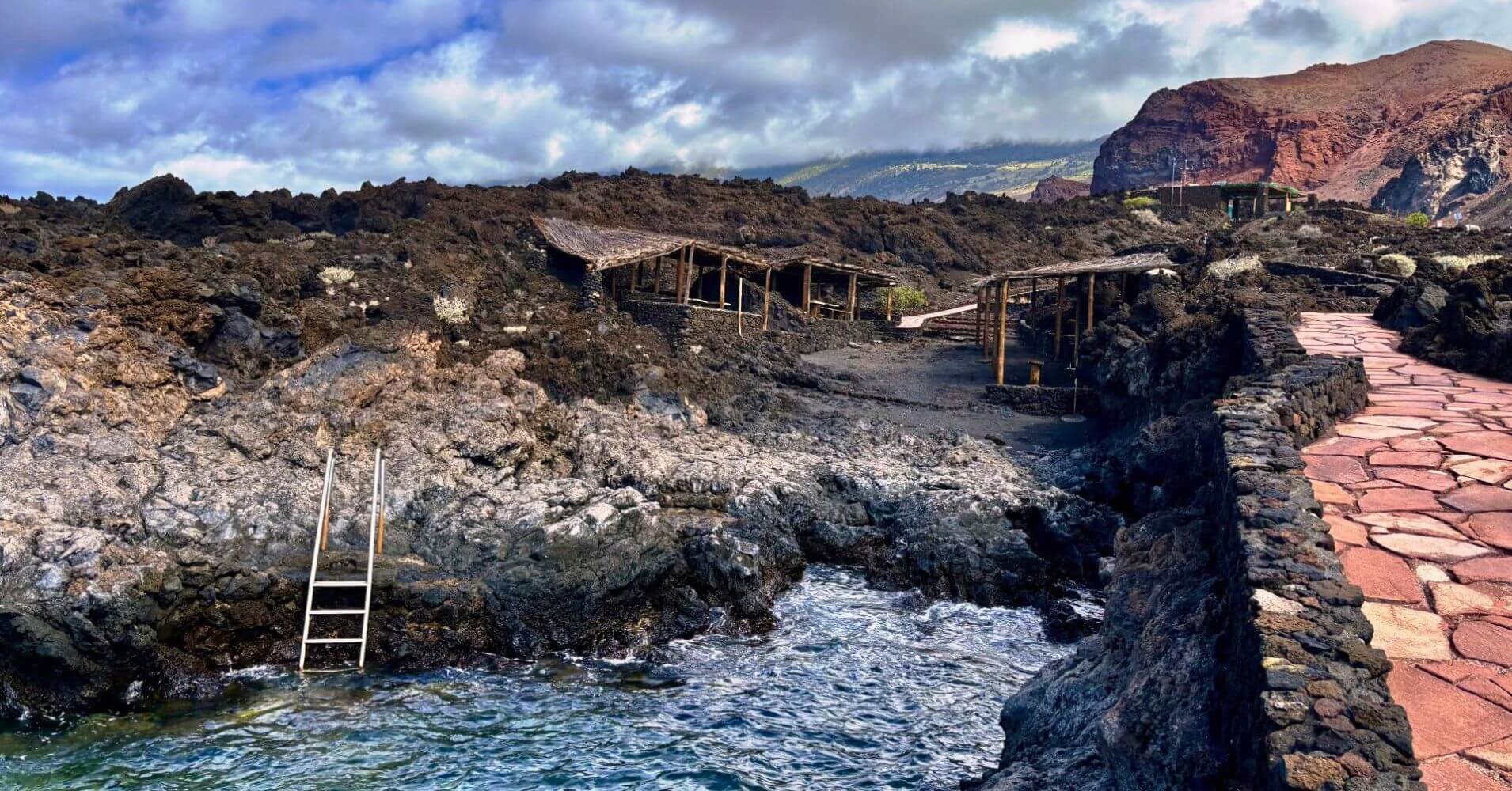 Piscinas Naturales de Cala Tacorón. El Hierro, Canarias.