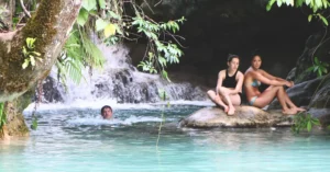Piscinas Naturales de las Cataratas Kuang Si, Laos.