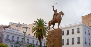 Place Emir Abdelkader. Argel la Blanca. Argelia.