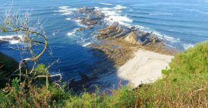 Playa Gueirua. Mi Viaje a Asturias.