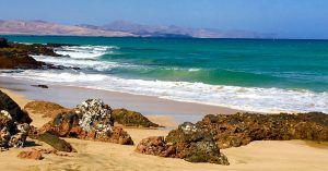 Playa Jandía. Isla de Fuerteventura. Islas Canarias.