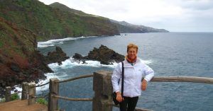Playa Nogales. Isla de la Palma en Invierno. Islas Canarias.