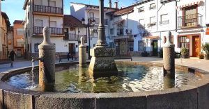 Plaza de Candeleda. Ávila, Castilla y León.