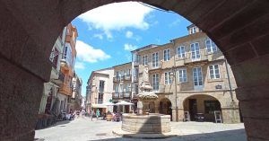 Plaza do Campo, Lugo. Galicia.