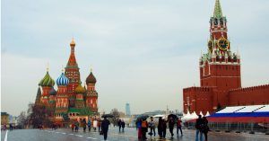 Plaza Roja de Moscú, Rusia.