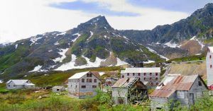 Poblado del Parque Histórico Estatal Independence Mine. Alaska, Estados Unidos.