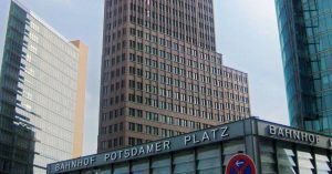 Potsdamer Platz. Viaje a Berlín. Alemania.
