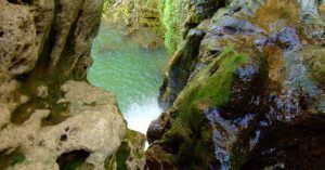 Poza Barranco Tajo de Ronda, Málaga, Andalucía.
