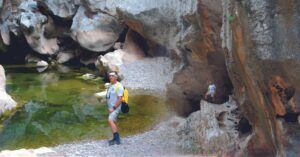 Pozas y Badinas del Torrente de Pareis. Mallorca, Islas Baleares.
