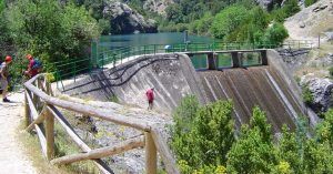 Presa de la Lagunas de Valdeazores. Sierra de Cazorla. Jaén, Andalucía.