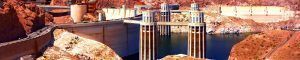 Presa Hoover Dam Arizona, Nevada. Río Colorado. Estados Unidos.