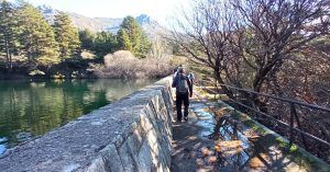 Presa pantano de Navacerrada. Valle de La Barranca, Madrid.