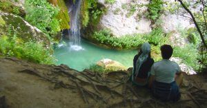 Primeras Fuentes del Nacedero del Río Urederra. Baquedano, Navarra.