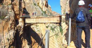 Puente Colgante del Caminito del Rey. Alora & Ardales. Málaga. Andalucía.