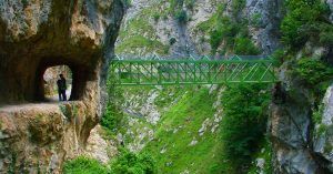 Puente de los Rebecos. Ruta del Cares, Caín, León.