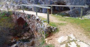Puente Ferrata de Pasarela de Espeja de San Marcelino. Soria, Castilla y León.