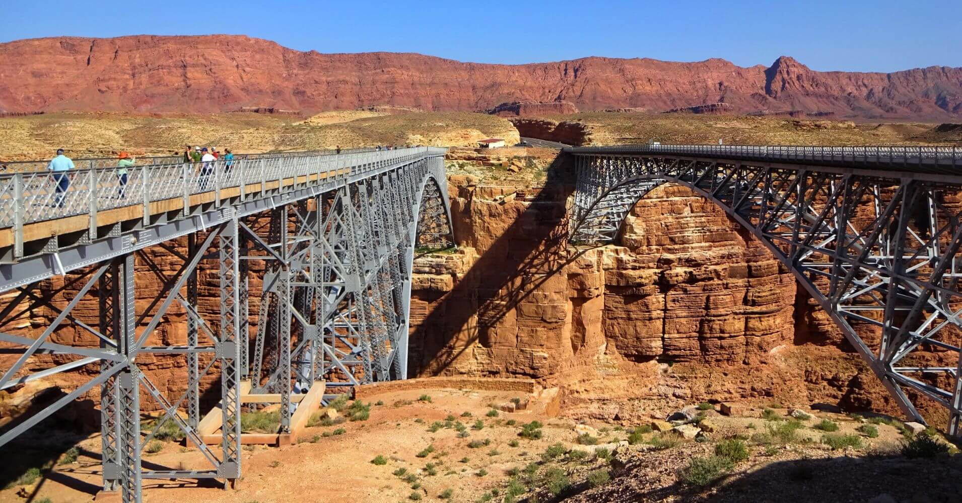 Puentes Navajos. Marble Canyon. Arizona. Estados Unidos. Puentes Navajos. Marble Canyon. Arizona. Estados Unidos.