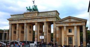 Puerta Branderburgo. Berlín. Alemania.