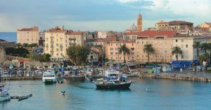 Puerto de Ajaccio. Córcega del Sur. Departamento de Córcega del Sur. Francia.