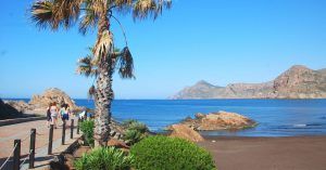 Puerto y Playa de Portman. Murcia.