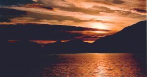 Puesta de Sol. Higlands, Glencoe. Escocia.