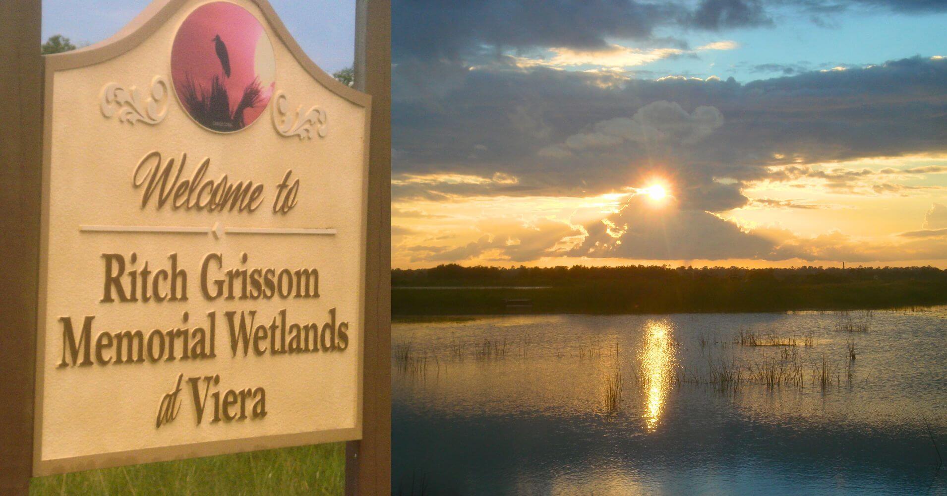 Puesta de Sol Ritch Grissom Memorial Wetlands. Brevard. Melbourne. Florida.