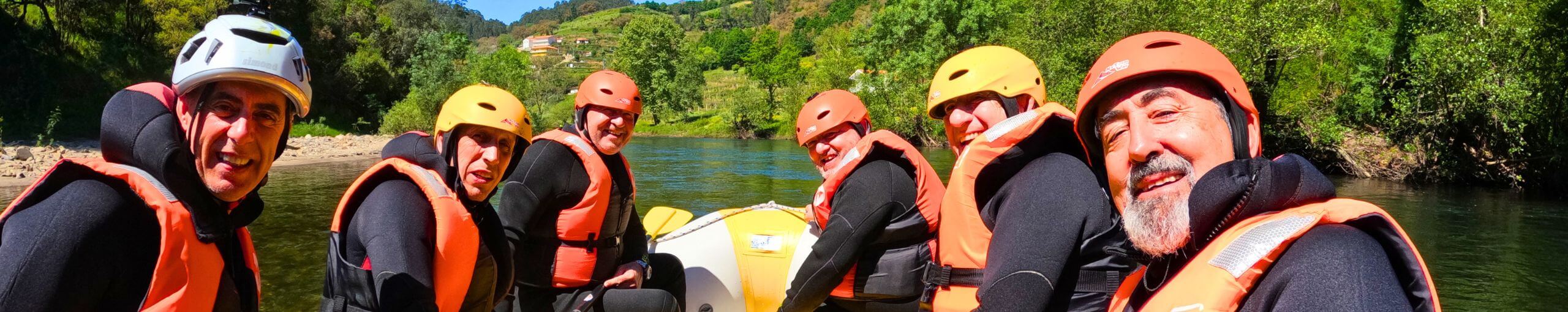 Rafting del Río Paiva. Portugal.