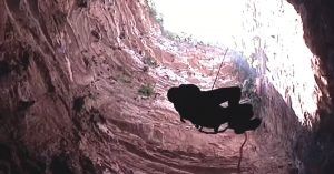 Rapel Sótano de las Golondrinas, Aquismon. San Luis de Potosí, México.