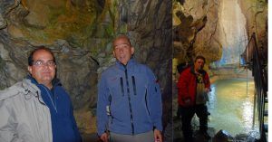 Recorrido por la Cueva de las Hadas. Grotte Aux Fées. St. Maurice. Valais, Suiza.
