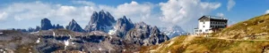 Refugio Auronzo. Tres Cimas de Lavaredo. Belluno, Véneto. Italia.