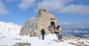 Refugio de Zabala. Macizo de Pañalara. Comunidad de Madrid.
