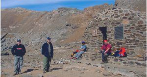 Refugio Vivac de La Caldera. Parque Nacional de Sierra Nevada. Granada.