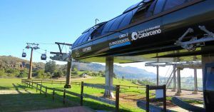 Remonte al Mirador del Parque de la Naturaleza de Cabárceno. Obregón, Cantabria.