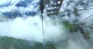 Remonte Telecabina del Matterhorn, Zermatt. Suiza.