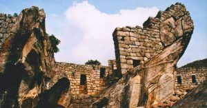 Restos Arqueológicos de la Ciudad Inca de Machu Picchu. Perú.