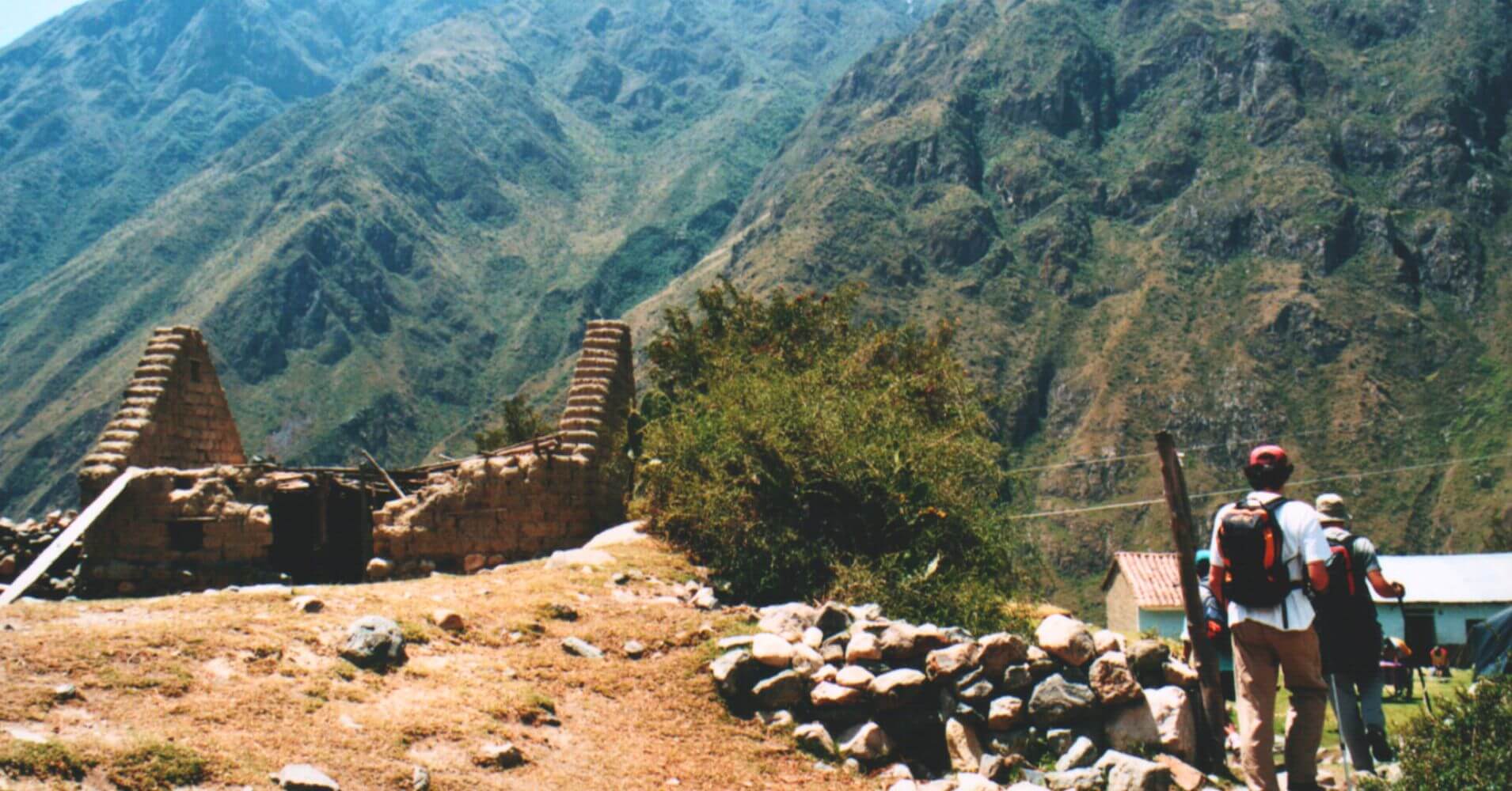 Restos Arqueológicos de la Ruta Inca de Machu Picchu. Perú.