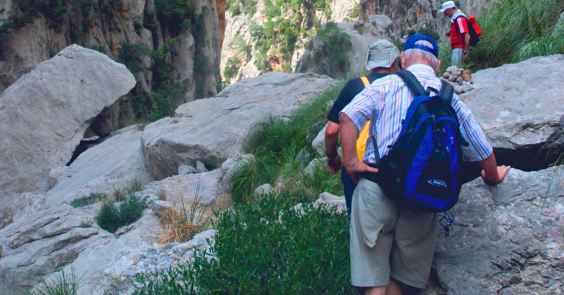 Retorno y Vuelta al Inicio del Torrente de Lluc. Mallorca, Islas Baleares.