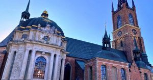 Riddarholmen, Panteón de Reyes y Reinas. Estocolmo, Suecia.