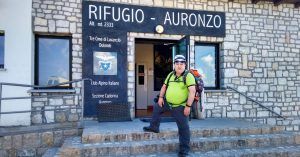 Rifugio de Auronzo. Tres Cimas di Lavaredo. Alpes Dolomitas. Belluno, Véneto. Italia.
